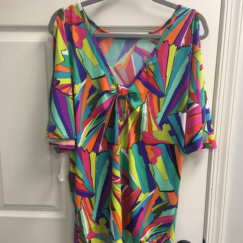 Trina Turk swimsuit cover up NWT